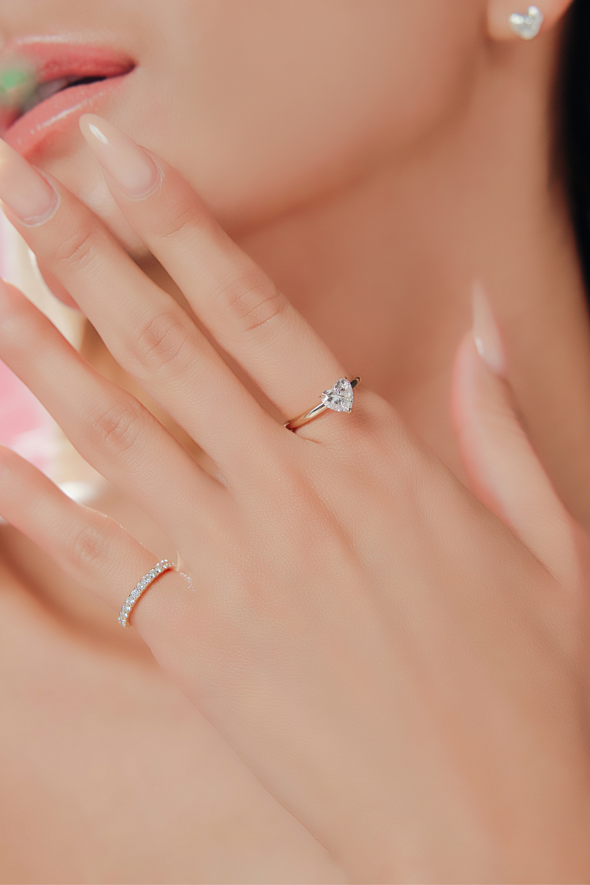 ラブ1.0カラットリング