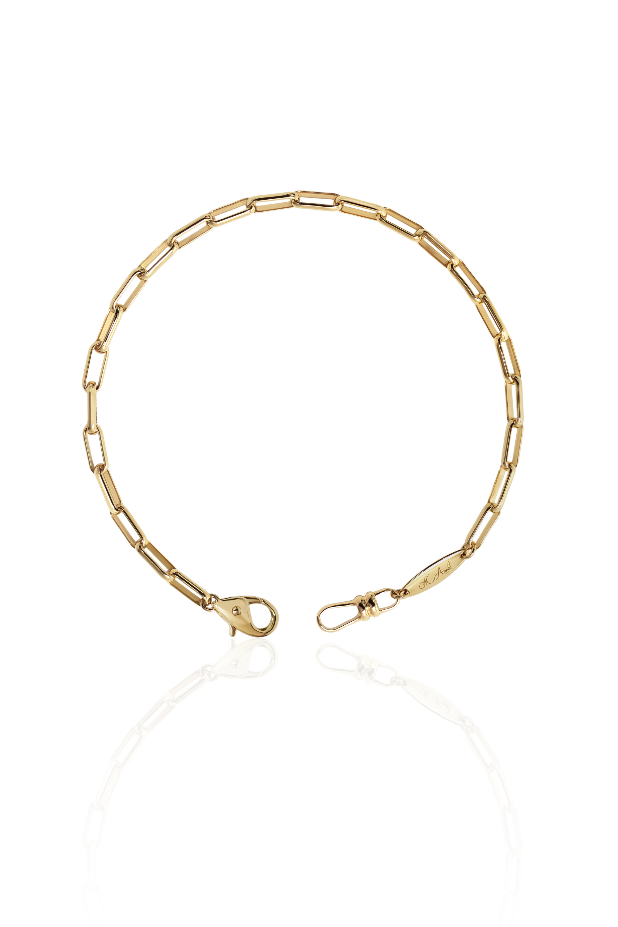 【NEW】アルファベットチャームブレスレット