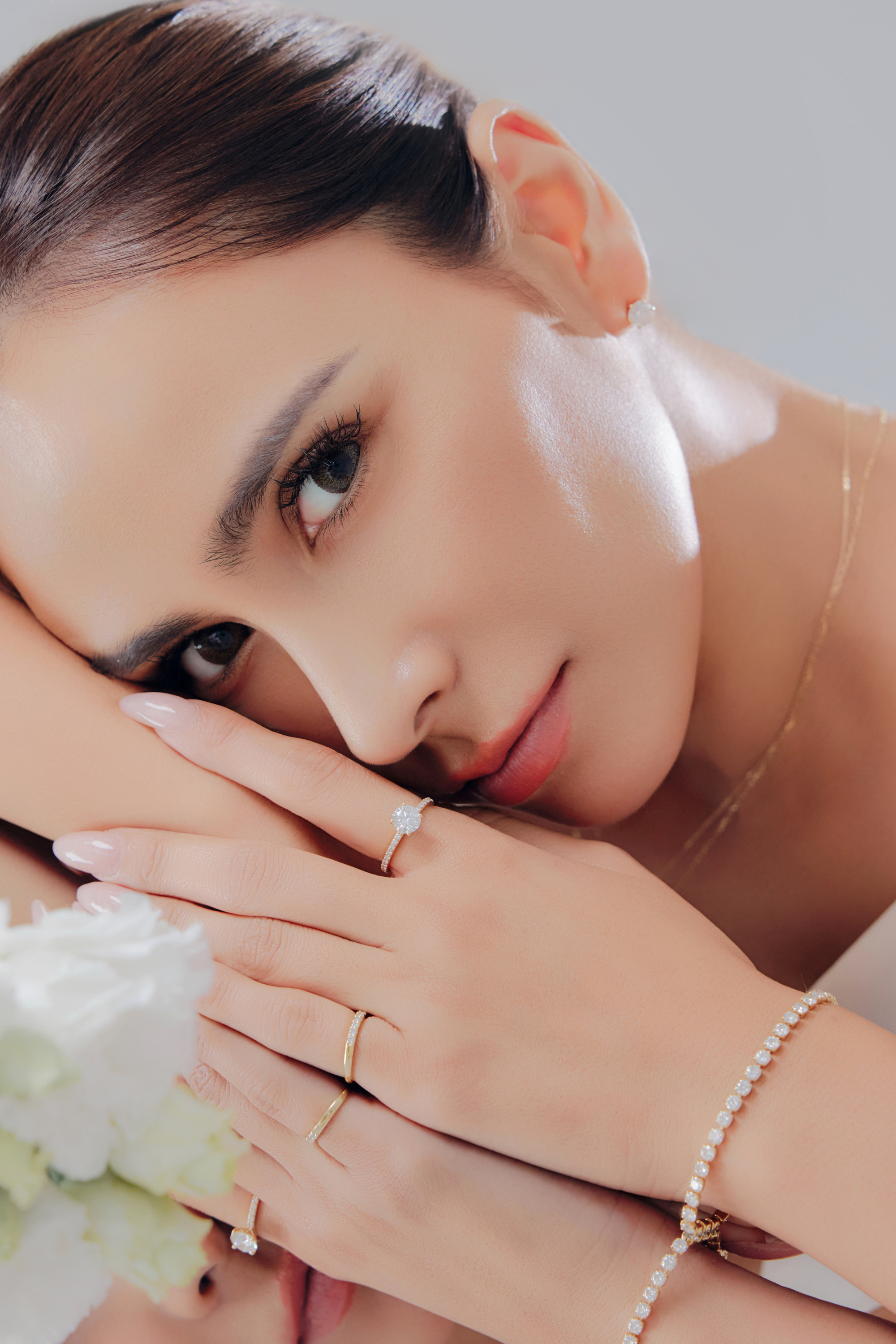 5.0カラットテニスブレスレット