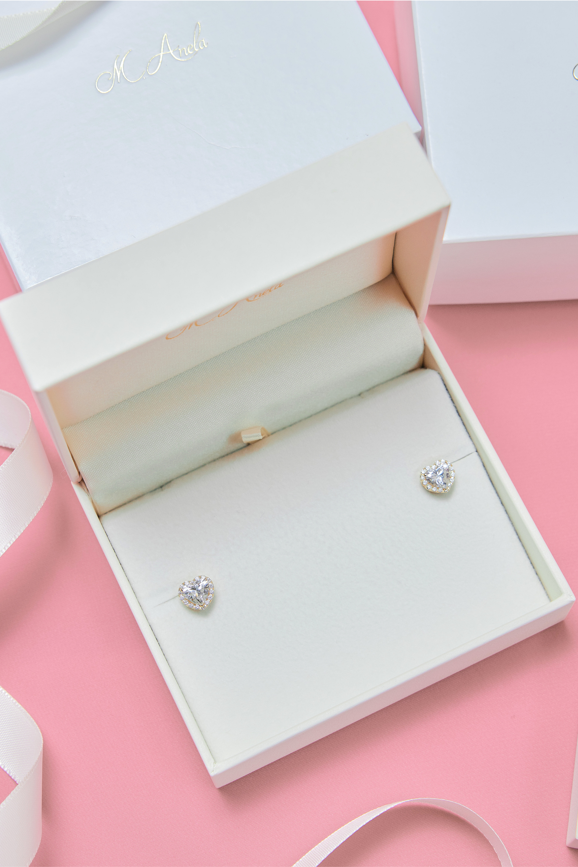 【片耳用登場】ラブラブダイヤモンドピアス