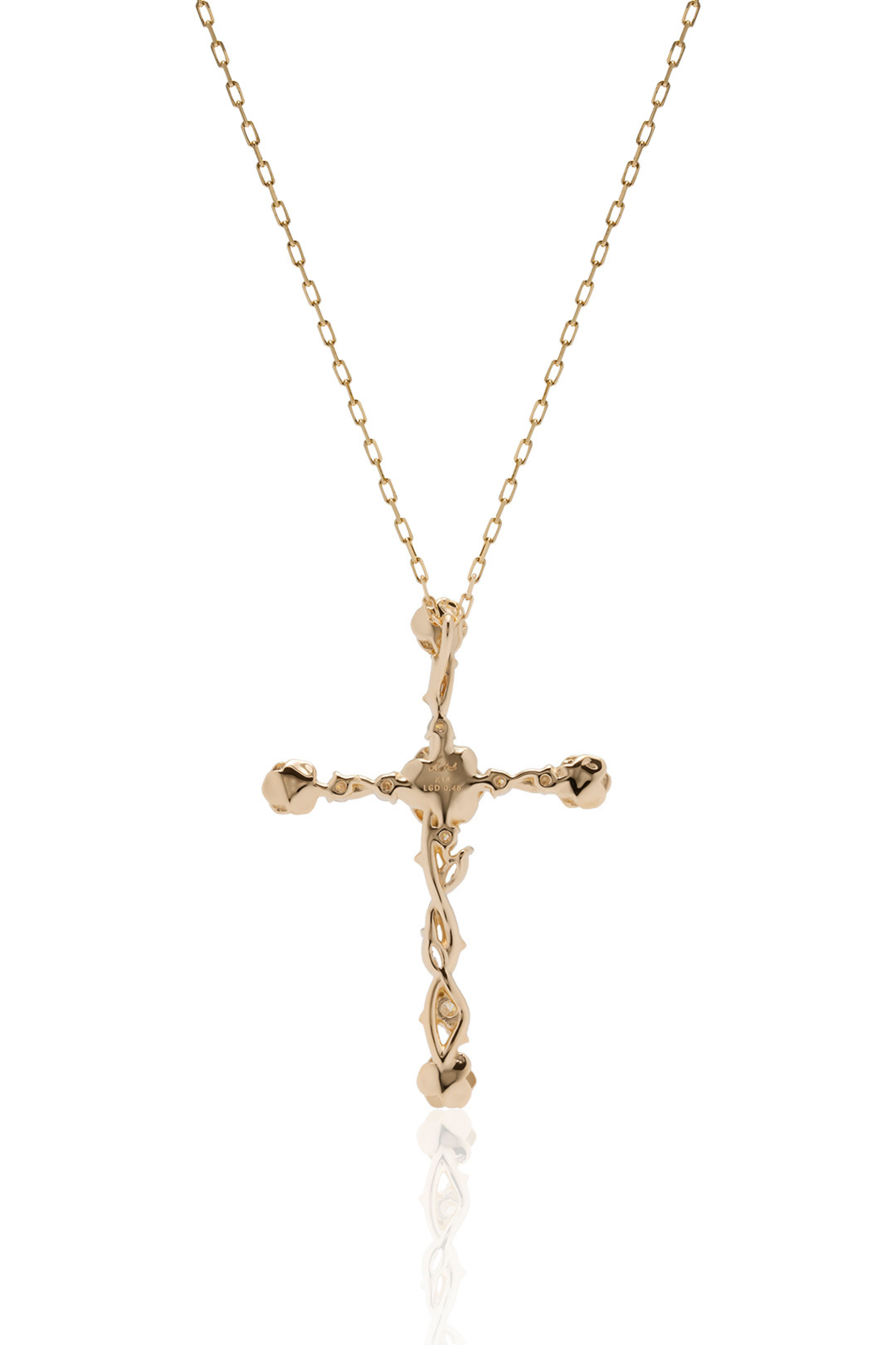 ローズダイヤモンドネックレス