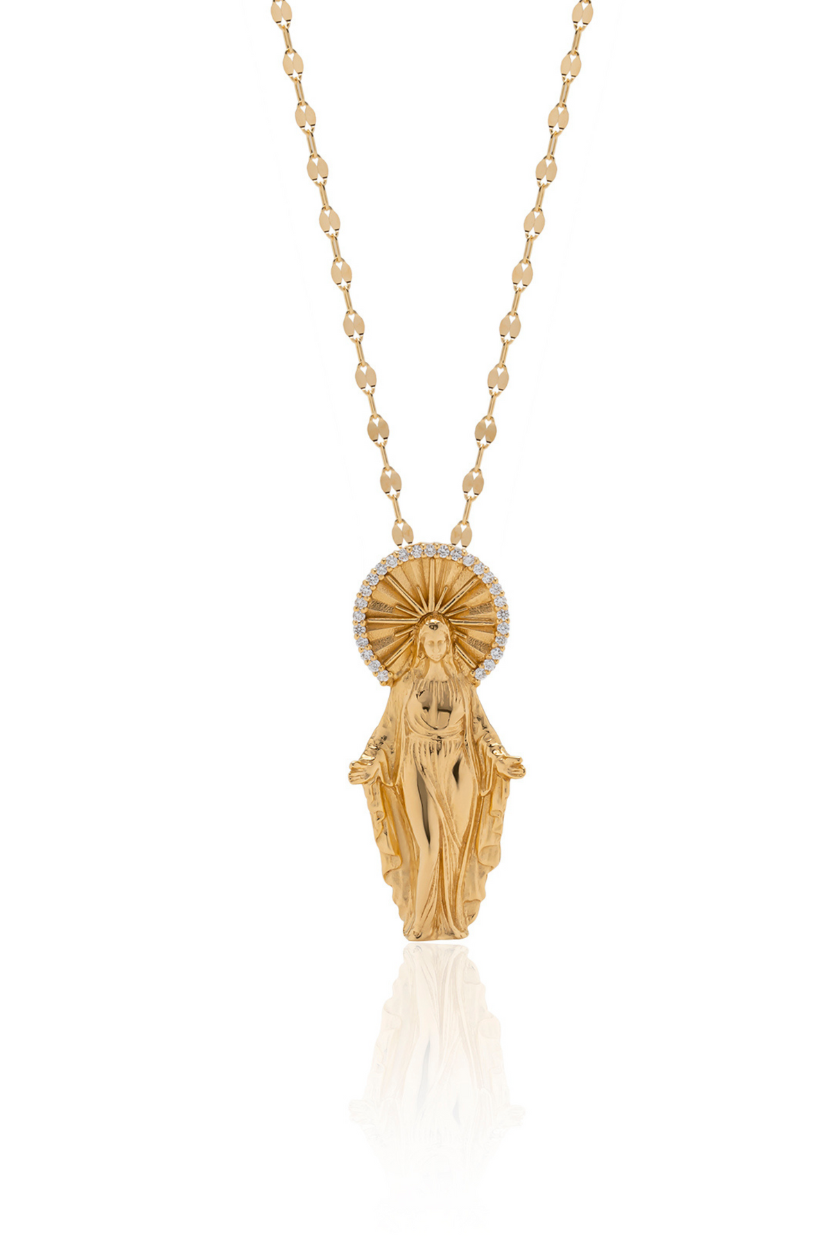 【美品】The M Jewelers マリアチャーム ネックレス 美品】The M Jewelers マリアチャーム ネックレス