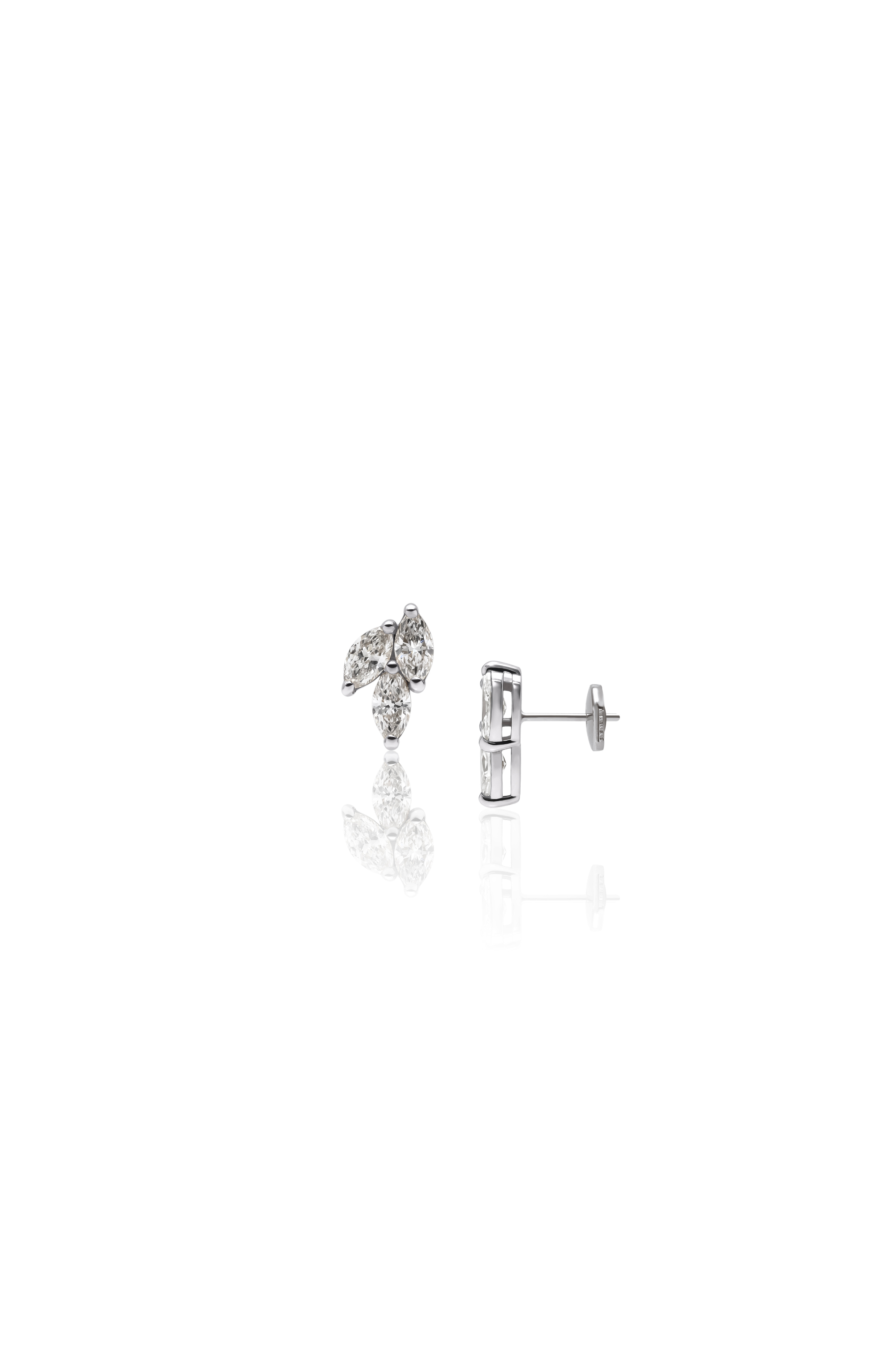 【NEW】トリプルマーキスピアス