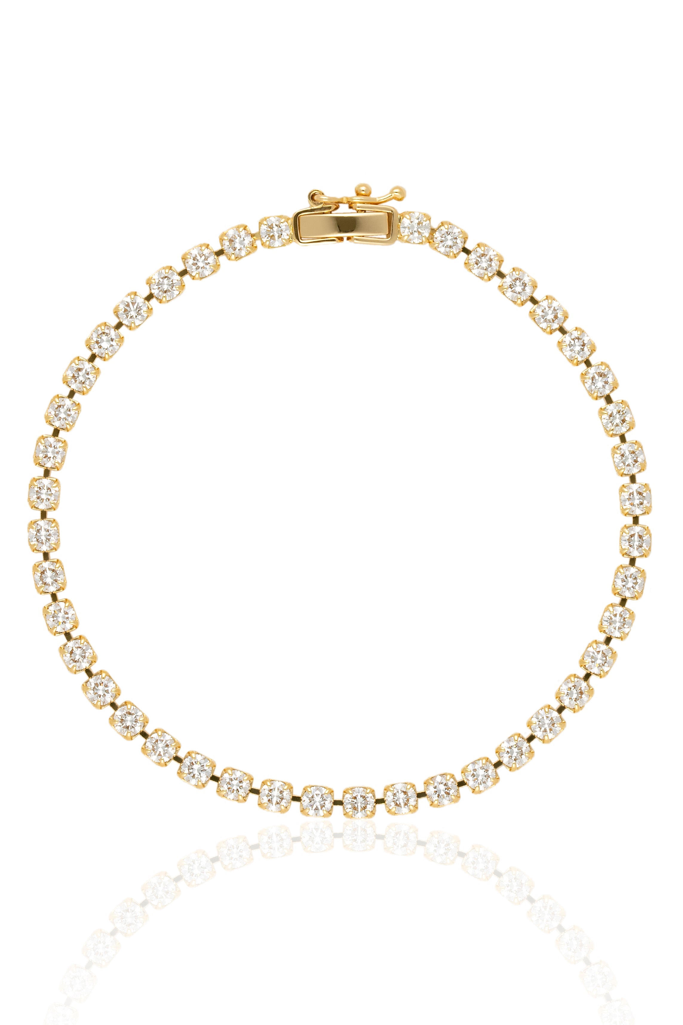 3.0カラットテニスブレスレット