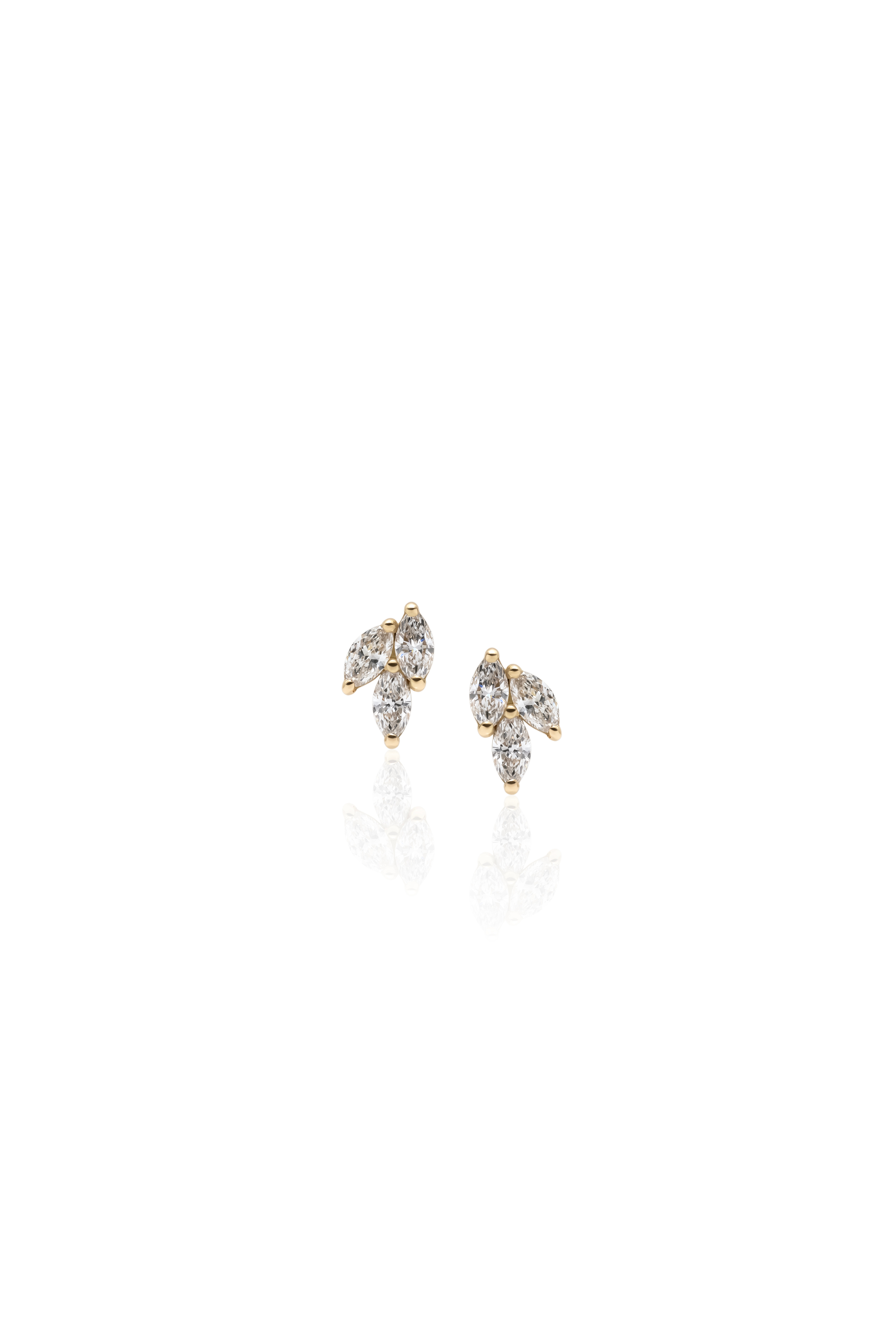 【NEW】トリプルマーキスピアス