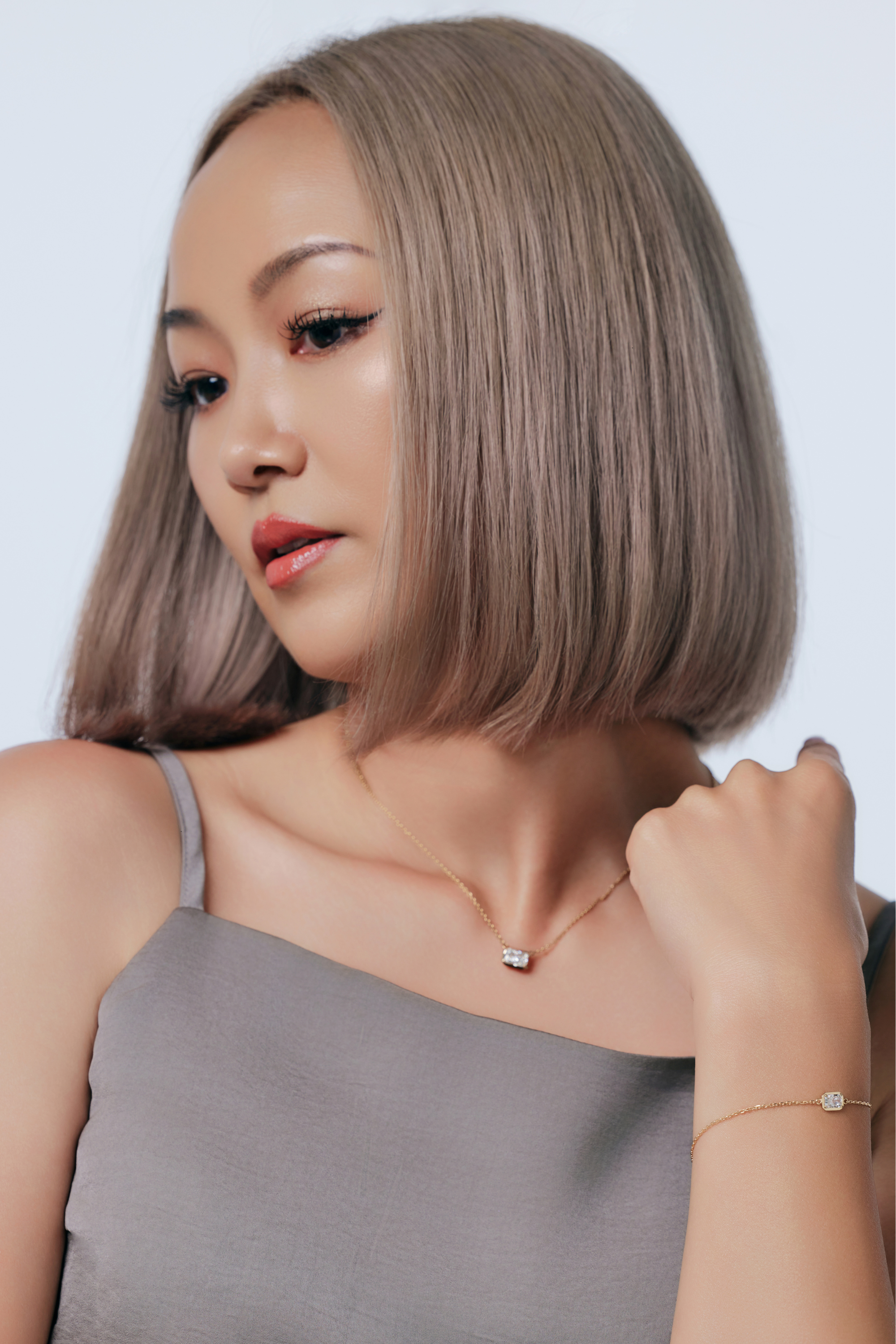 【M.Anela by Aya.S】0.5カラット ラディアントブレスレット