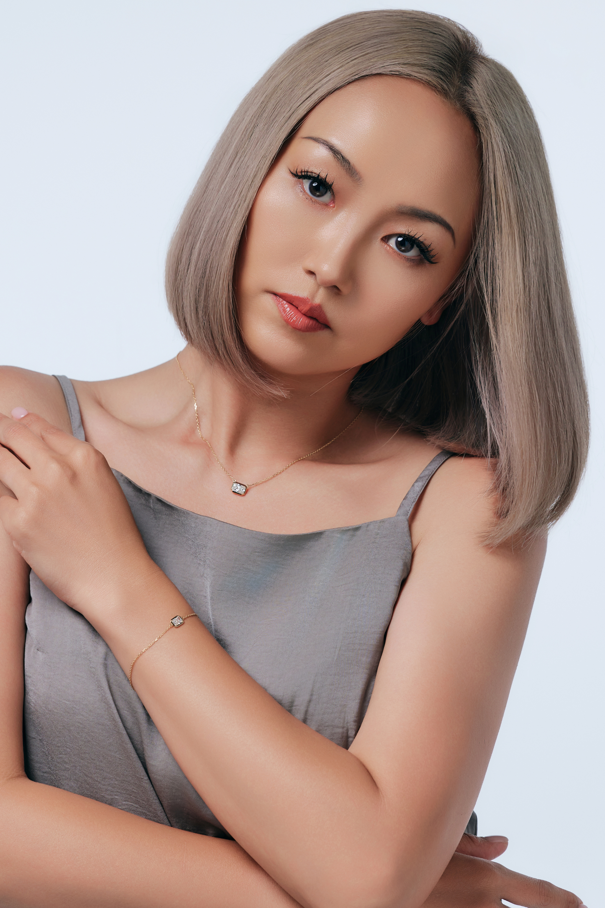 【M.Anela by Aya.S】0.5カラット ラディアントブレスレット